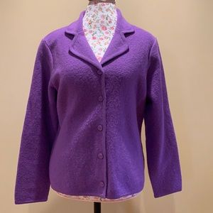 Appleseed’s boiled wool sweater/jacket